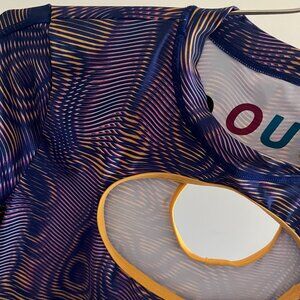 KkCo Studio Printed Cutout Top